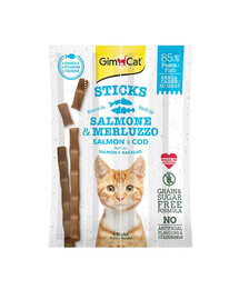 GIMPET Sticks Lachs & Forelle Cabanas für Katzen 4 Stück