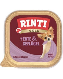 RINTI Gold Duck&Poultry Mini Ente und Geflügel 100 g