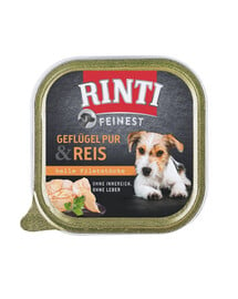 RINTI Feinest Poultry Pure&Rice Geflügel und Reis 150 g