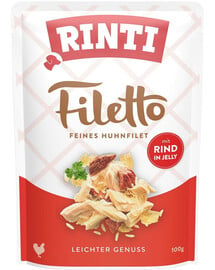 RINTI Filetto in Jelly Chicken&Beef Gelee Huhn und Rindfleisch 100 g