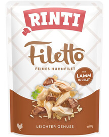 RINTI Filetto in Jelly Chicken&Lamb Gelee vom Huhn und Lamm 100 g