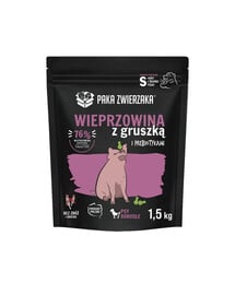 PAKA ZWIERZAKA Seventh Heaven Trockenfutter Schweinefleisch und Birne S 1,5 kg