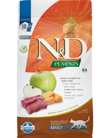 FARMINA N&D Pumpkin Venison & Apple Adult Cat 1,5 kg