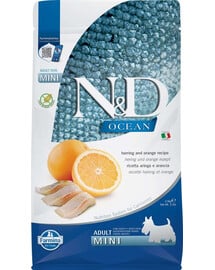 FARMINA N&D Ocean Dog Adult Mini mit Hering und Orange 2,5 kg