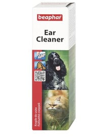 BEAPHAR Ear Cleaner Ohrenpflegetropfen für Hunde und Katzen 50 ml