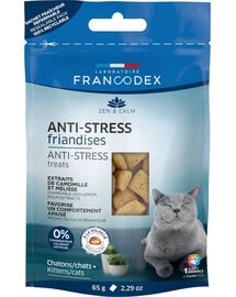 FRANCODEX Anti-Stress Katzenleckerli 65 g