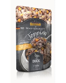 BELCANDO Mastercraft Topping Ente mit Süßkartoffeln 6 x 100 g