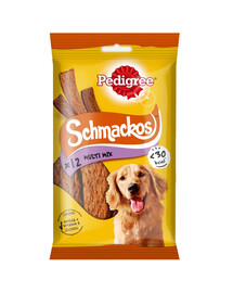 PEDIGREE Schmackos 12 Hundeleckerlis mit Rindfleisch 86 g