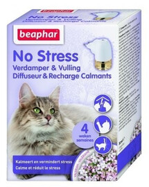 BEAPHAR No Stress Diffusor + Nachfüllpackung Behavioural Aromatiser für Katzen 30 ml