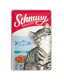 SCHMUSY RAGOUT mit Lachs in Sauce 100 g