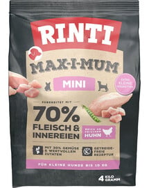 RINTI MAX-I-MUM Mini Adult Huhn 4 kg