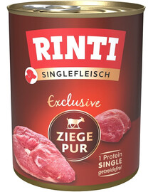 RINTI Singlefleisch Exclusive Goat Pure Monoprotein Ziege 800 g