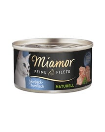 MIAMOR Feine Filets Naturell Skipjack Tuna 80g