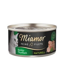 MIAMOR Feine Filets Naturell Bonito Tuna 80g