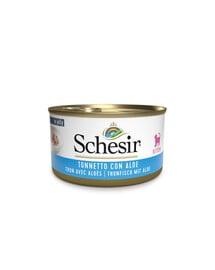 SCHESIR Kitten Thunfisch mit Aloe 85G