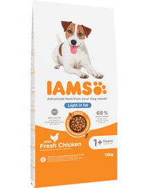 IAMS for Vitality fettarm mit frischem Huhn 12 kg