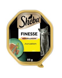 SHEBA Finesse zarte Hühnerpastete 22x85 g