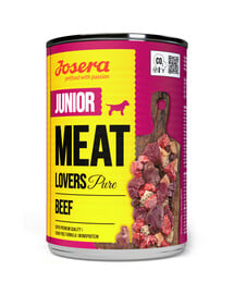 JOSERA Meat Lovers Junior Pure Rindfleisch für Welpen 400g