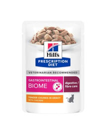 HILL'S Prescription Diet Feline Gastrointestinal Biome mit Huhn 12x85 g in Beuteln