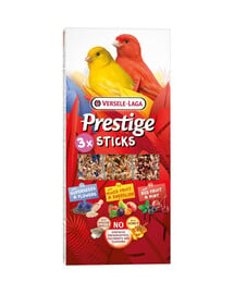 VERSELE-LAGA Prestige Sticks 3 verschiedene Fläschchen für Kanarienvögel 90g