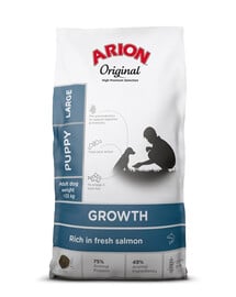 ARION Original Growth Puppy Large Salmon Rice 2 kg