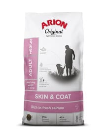 ARION Original Skin & Coat Adult Medium Salmon Rice 2 kg