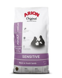 ARION Original Sensitive Adult Medium Lamb Rice 12 kg