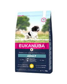 EUKANUBA Adult Medium Breeds Chicken 3 kg