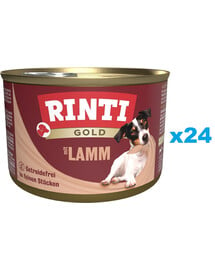 RINTI Gold Lamb Mini Lamm für kleine Rassen 24x185 g