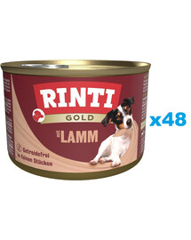 RINTI Gold Lamb Mini Lamm für kleine Rassen 48x185 g