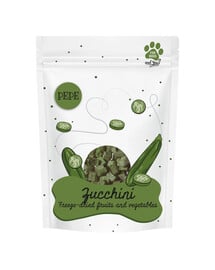 PAKA ZWIERZAKA PEPE Freeze-dried Gefriergetrocknetes Gemüse Zucchini für Hunde 20 g