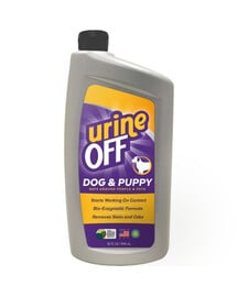 URINE OFF Hunde und Welpen Uringeruch und Hundefleckenentfernung 946 ml