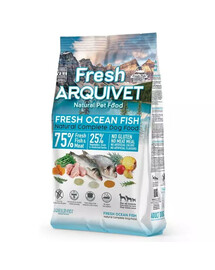 ARQUIVET Fresh Halbfeuchtes Hundefutter Ozeanfisch 2,5 kg