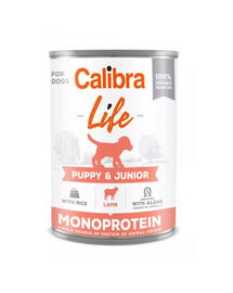 CALIBRA Dog Life Puppy&Junior Lamb with Rice 400 g mit Lamm und Reis für Welpen