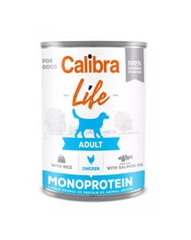 CALIBRA Dog Life Adult Chicken with Rice 400 g mit Hühnchen und Reis