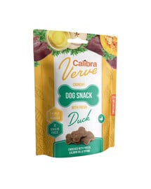 CALIBRA Dog Verve Crunchy Snack Fresh Duck 150 g Snacks mit Ente getreidefrei