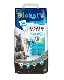 BIOKAT'S Diamond Care Multicat fresh 2x8 l