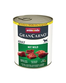 ANIMONDA Grancarno Adult Wildbret 800 g