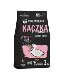 PAKA ZWIERZAKA Seventh Heaven Trockenfutter Ente mit Lachs für Welpen S 3kg