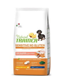 TRAINER Natural Sensitive No Gluten Small Toy Adult mit Lachs 7kg