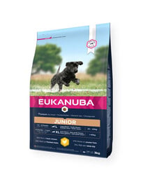 EUKANUBA Developing Junior Large Breed Chicken 3kg