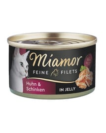 MIAMOR Feine Filets Hähnchen mit Schinken in Sauce 100 g