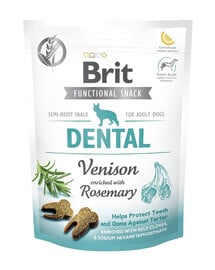 BRIT Care Dog Functional snack Dental Venison 150g