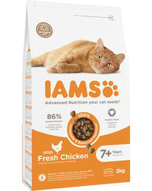 IAMS for Vitality Senior für ältere Katzen 3 kg