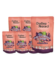 DOLINA NOTECI Superfood Hummer und Garnelen 10x85g Nassfutter für Katzen