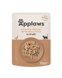 APPLAWS Cat Adult Hühnchenbrust & Wildreis 70g