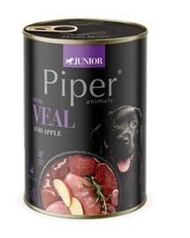 PIPER Junior mit Kalbfleisch und Apfel 400g Welpennassfutter