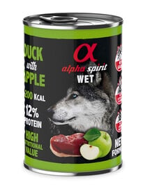 ALPHA SPIRIT Duck with kiwi Ente mit Kiwi 400 g