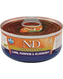 FARMINA N&D Cat lamb & pumpkin & blueberry 70 g