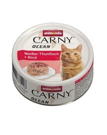 ANIMONDA Carny ocean Katzendosenfutter 80g Thunfisch/Rindfleisch